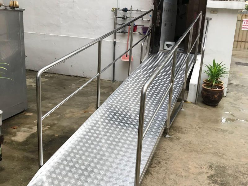 customised wheelchair ramp